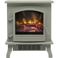 BeModern Colman 27502 Log Effect Electric Stove - Grey, Grey
