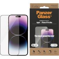 PanzerGlass Screen Protector for iPhone 14 Pro Max - Ultra-Wide Fit, Transparent