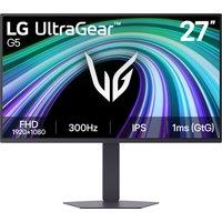 LG UltraGear G5 27" Full HD 300Hz Gaming Monitor with FreeSync Premium and NVidia G-Sync - Black, Black