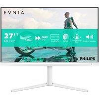 Philips EVNIA 3000 27" Full HD 180Hz Gaming Monitor - White, White