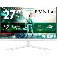 Philips Evnia 27M2N3501PA/00 27" Quad HD 144Hz Gaming Monitor - White, White