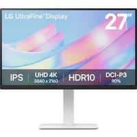 LG UltraFine 27" 4K Ultra HD 60Hz Monitor - White, White