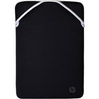 HP Reversible Protective Sleeve for 15.6 Laptop - Black / Silver, Black