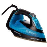 Morphy Richards Turbosteam 303210 3100 Watt Iron - Blue / Black, Blue