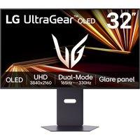 LG UltraGear 32" 4K Ultra HD 330Hz Gaming Monitor with FreeSync Premium Pro and NVidia G-Sync - Black, Black