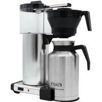 Moccamaster CDT Grand Professional 39225 Filter Coffee Machine - Black / Silver, Black
