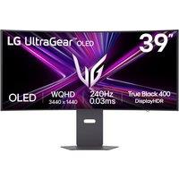 LG 39" WQHD 240Hz OLED Gaming Monitor with FreeSync Premium Pro and NVidia G-Sync - Black, Black