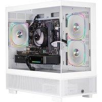 3XS Core 5050 RGB Gaming PC - NVIDIA GeForce RTX 5060, AMD Ryzen 5, 1TB SSD - White, White