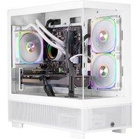 3XS Core 5070 RGB Gaming PC - NVIDIA GeForce RTX 5070, AMD Ryzen 7, 1TB SSD - White, White