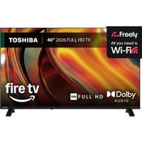 Toshiba 40 Full HD Smart Fire Freely TV [2026] - 40LF2653DB, Black