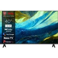 TCL RS550K 40" Full HD Smart Roku TV [2024] - 40RS550K, Titanium