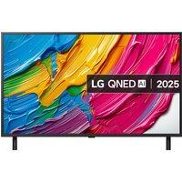 LG QNED80A6 43" 4K Ultra HD Smart TV - 43QNED80A6A, Black