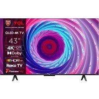 TCL RC650K 43" 4K Ultra HD QLED Smart Roku TV [2024] - 43RC650K, Titanium