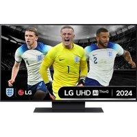 LG UT91006 43" 4K Ultra HD LED Smart TV [2024] - 43UT91006LA, Black