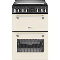 Stoves Richmond Deluxe 60Ei RTY 60cm Electric Mini Range Cooker with Induction Hob - Cream - A/A Rated, Cream