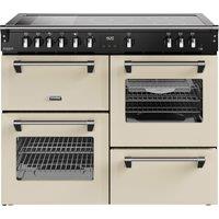 Stoves Richmond Deluxe 110Ei RTY 110cm Electric Range Cooker with Induction Hob - Cream - A/A/A Rated, Cream