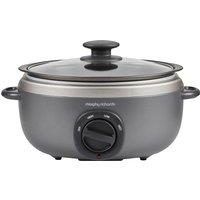 Morphy Richards 460022 Slow Cooker - Titanium, Titanium