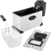 Morphy Richards 482000 Single Drawer Oil Fryer - Stainless Steel, Stainless Steel