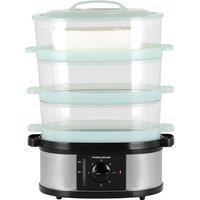 Morphy Richards 48755 Steamer - Stainless Steel, Stainless Steel