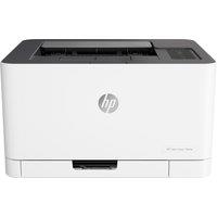 HP Colour 150nw Wireless Laser Printer - White, White