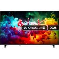 LG 50" 4K Ultra HD MiniLED Smart TV [2026] - 50QNED70B6C, Black