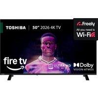 Toshiba UF26 50" 4K Ultra HD Smart Fire Freely TV [2026] - 50UF2653DB, Black