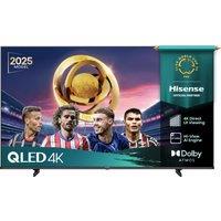 Hisense E7Q 55" 4K Ultra HD QLED Smart TV - 55E78QTUK, Black