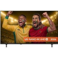 LG NANO AI NU85 55" 4K Ultra HD Smart TV [2026] - 55NU850B6LA, Black