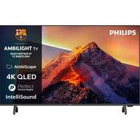 Philips PQS8601 55 4K Ultra HD QLED Smart Ambilight Freely TV [2026] - 55PQS8601/05, Black