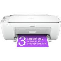 HP Deskjet 2810e All-In-One Inkjet Printer - White, White