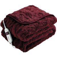 Silentnight Luxury Super Cosy Heated Throw - Pink, Pink