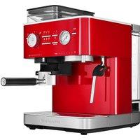 KitchenAid Espresso Coffee Machine - Candy Apple Red - 5KES6551BCA, Red