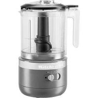 KitchenAid 5KFCB519BDG Cordless 24 Watt Chopper - Charcoal Grey, Grey