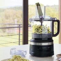 KitchenAid 5KFP0719BBM 1.7 Litre Food Processor With 4 Accessories - Matte Black, Black