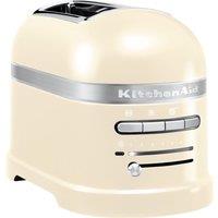 KitchenAid Artisan 5KMT2204BAC 2 Slice Toaster - Almond Cream, Cream