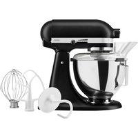 KitchenAid 5KSM95PSBBM Stand Mixer with 4.3 Litre Bowl - Matte Black, Black