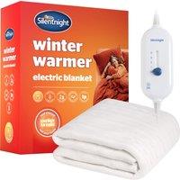 Silentnight Winter Warmer 600170GE Electric Underblanket - White, White