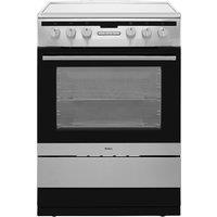 Amica 608CE2TAXX 60cm Electric Cooker with Ceramic Hob - Stainless Steel - A Rated, Stainless Steel