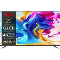 TCL C645K 65" 4K Ultra HD QLED Smart Android TV - 65C645K, Stainless Steel