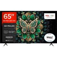 TCL C6K 65" 4K Ultra HD QLED Smart Google TV [2026] - 65C6K-UK, Black