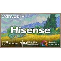 Hisense S7NQ Canvas 65" 4K Ultra HD QLED Smart Freely TV - 65S7NQTUK, Black