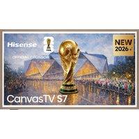 Hisense 65" 4K Ultra HD QLED Smart Freely TV [2026] - 65S7STUK, Black