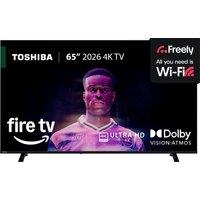 Toshiba UF26 65" 4K Ultra HD Smart Fire Freely TV [2026] - 65UF2653DB, Black