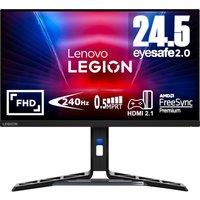Lenovo Legion R25f-30 24.5" Full HD 240Hz Gaming Monitor with FreeSync Premium - Black, Black