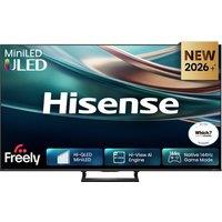 Hisense 75 4K Ultra HD QLED Smart TV [2026] - 75Q8STUK, Grey