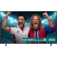 LG 75 4K Ultra HD MiniLED Smart TV [2026] - 75QNED85B6B, Blue