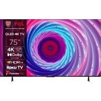 TCL RC650K 75" 4K Ultra HD QLED Smart Roku TV [2024] - 75RC650K, Titanium