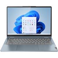 Lenovo IdeaPad Flex 5 14IAU7 14 2-in-1 Laptop - Intel Core i3, 128GB SSD, 8 GB RAM - Stone Blue, Blue