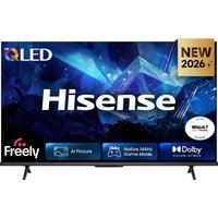 Hisense 85 4K Ultra HD QLED Smart TV [2026] - 85E78STUK PRO, Grey