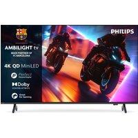 Philips MLED910/12 85 4K Ultra HD MiniLED Smart Ambilight TV [2025] - 85MLED910/12, Black